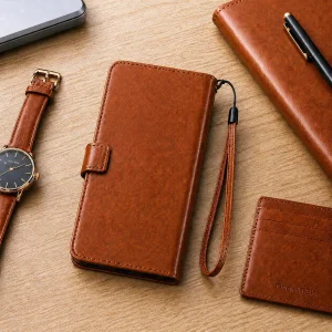 کیف کلاسوری گاردتک مدل  Flip cover strap مناسب برای گوشی موبایل شیائومی Redmi Note 15 4G به همراه بند