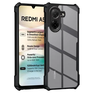 کاور گاردتک اساک مدل Antishock Strap مناسب برای گوشی موبایل شیائومی Redmi A5/ Poco C71 به همراه بند