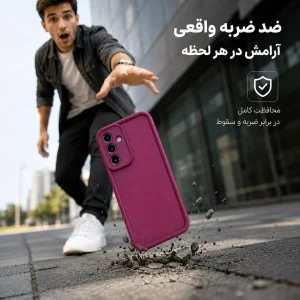 کاور گاردتک اساک مدل Silicone Puffer مناسب برای گوشی موبایل سامسونگ Galaxy A54