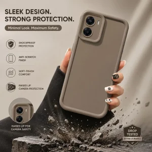 کاور گاردتک اساک مدل Silicone Puffer مناسب برای گوشی موبایل موتورولا Moto E15