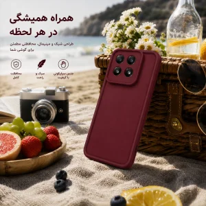 کاور گاردتک اساک مدل Silicone Puffer مناسب برای گوشی موبایل آنر Honor X7d