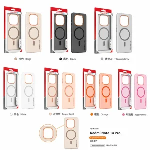 کاور گاردتک اساک مدل Pastel Clear مناسب برای گوشی موبایل شیائومی Redmi Note 14 Pro 4G
