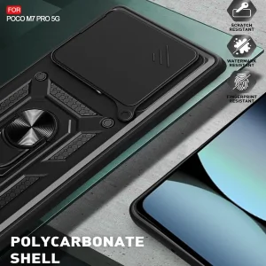 کاور گاردتک اساک مدل Defender Armor مناسب برای گوشی موبایل شیائومی Poco M7 Pro 5G