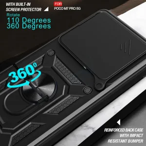 کاور گاردتک اساک مدل Defender Armor مناسب برای گوشی موبایل شیائومی Poco M7 Pro 5G