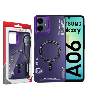 کاور گاردتک اساک مدل SoCool مناسب برای گوشی موبایل سامسونگ Galaxy A06 به همراه بند