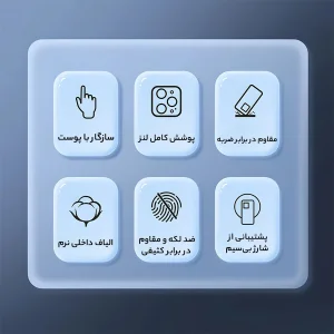 کاور گاردتک اساک مدل Flex Armor مناسب برای گوشی موبایل شیائومی Poco X3 / X3 Pro