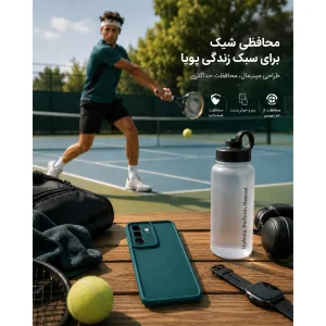 کاور گاردتک اساک مدل Silicone Puffer مناسب برای گوشی موبایل سامسونگ Galaxy A34
