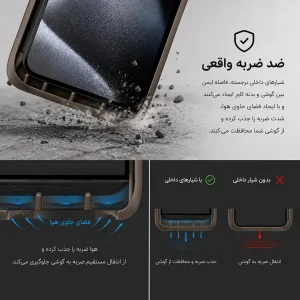 کاور گاردتک اساک مدل Silicone Puffer مناسب برای گوشی موبایل سامسونگ Galaxy A34