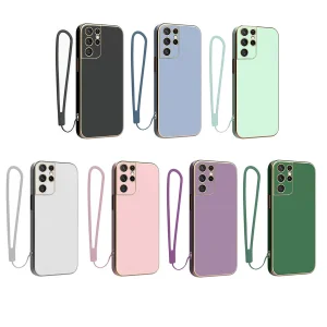 کاور گاردتک اساک مدل My Case Strap مناسب برای گوشی موبایل سامسونگ Galaxy S21 Ultra به همراه بندآویز
