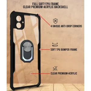 کاور گاردتک اساک مدل AntiShock Magnet Holder مناسب برای گوشی موبایل سامسونگ Galaxy A07