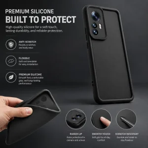 کاور گاردتک اساک مدل Silicone Puffer مناسب برای گوشی موبایل شیائومی Xiaomi 12x/12s/12
