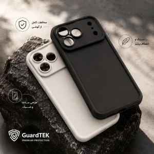 کاور گاردتک اساک مدل Silicone Puffer مناسب برای گوشی موبایل اپل iPhone 17 Pro max