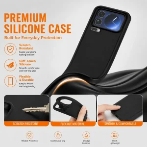 کاور گاردتک اساک مدل Silicone Puffer مناسب برای گوشی موبایل شیائومی 17 Promax