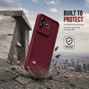 کاور گاردتک اساک مدل Silicone Puffer مناسب برای گوشی موبایل شیائومی Redmi 13X/ Redmi 13 4G