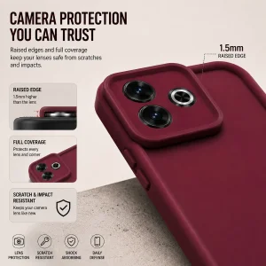 کاور گاردتک اساک مدل Silicone Puffer مناسب برای گوشی موبایل شیائومی Redmi 13X/ Redmi 13 4G