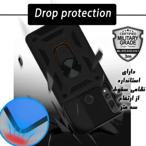کاور گاردتک اساک مدل Dcamp2 Strap مناسب برای گوشی موبایل هوآوی Huawei Y7A به همراه بند