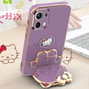 کاور اسپارتان مدل Kitty مناسب برای گوشی موبایل شیائومی Mi 11 Lite / Mi 11 Lite NE / Mi 11 Lite 5G به همراه بند نگهدارنده