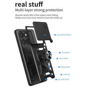کاور گاردتک اساک مدل Defender Armor مناسب برای گوشی موبایل موتورولا Edge 60 Fusion