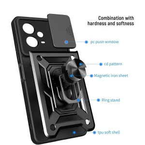 کاور گاردتک اساک مدل Defender Armor مناسب برای گوشی موبایل شیائومی Redmi Note 12 Pro Plus