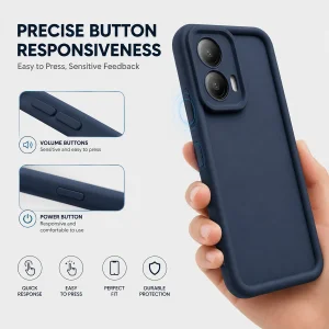کاور گاردتک اساک مدل Silicone Puffer مناسب برای گوشی موبایل موتورولا Moto G35