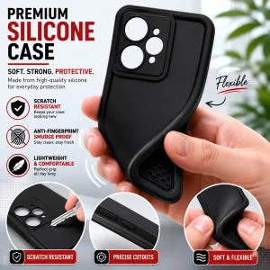 کاور گاردتک اساک مدل Silicone Puffer مناسب برای گوشی موبایل ریلمی Realme 15 Pro