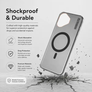 کاور گاردتک آساک مدل Syndee مناسب برای گوشی موبایل اپل iPhone 17