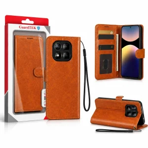 کیف کلاسوری گاردتک اساک مدل Prime مناسب برای گوشی موبایل سامسونگ Galaxy A55 به همراه بندآویز