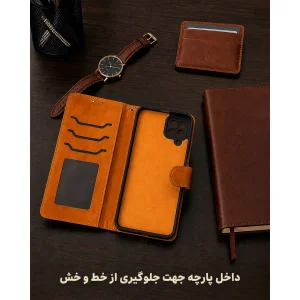 کیف کلاسوری گاردتک مدل  Flip cover strap مناسب برای گوشی موبایل سامسونگ Galaxy S9 به همراه بند