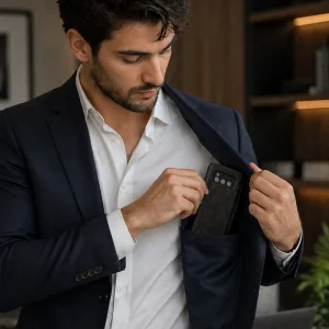 کیف کلاسوری گاردتک مدل  Flip cover strap مناسب برای گوشی موبایل داریا Daria bond 5G به همراه بند