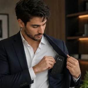 کیف کلاسوری گاردتک اساک مدل Prime مناسب برای گوشی موبایل سامسونگ Galaxy A31 به همراه بندآویز