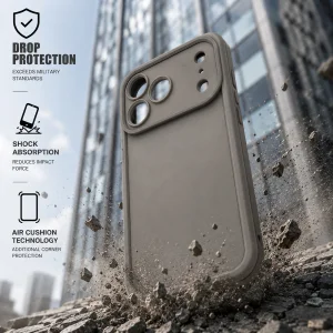 کاور گاردتک اساک مدل Silicone Puffer مناسب برای گوشی موبایل اپل iPhone 17 Pro