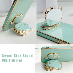 کاور گاردتک آساک مدل Kitty Strap مناسب برای گوشی موبایل  سامسونگ Galaxy S22 به همراه بند