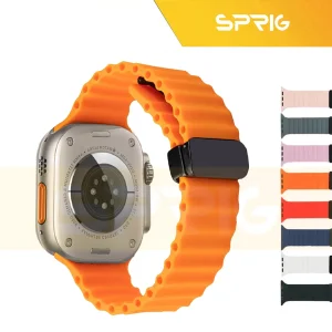 بند اسپریگ مدل Magnetic Ocean مناسب برای اپل واچ Ultra 49mm / Ultra 2 49mm