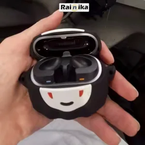 کاور رینیکا مدل Galaxy 3Pro Faceless Man مناسب برای کیس هدفون سامسونگ Galaxy Buds 3 / Buds 3 Pro (2024) / Buds 3 Fe (2025)