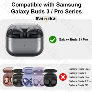 کاور رینیکا مدل Galaxy 3Pro Faceless Man مناسب برای کیس هدفون سامسونگ Galaxy Buds 3 / Buds 3 Pro (2024) / Buds 3 Fe (2025)