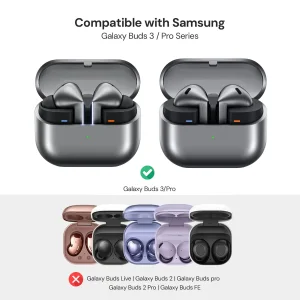 کاور سامورایی مدل Quad-36 مناسب برای کیس هدفون سامسونگ Galaxy Buds 3 Pro / Buds 3