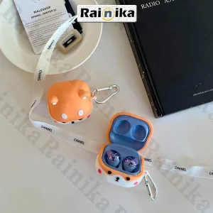 کاور رینیکا مدل Buds Funny Chaigou مناسب برای کیس هدفون بی سیم سامسونگ Galaxy Buds Live / Buds Pro / buds 2 / buds 2 pro / Fe