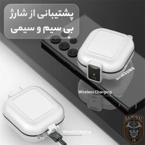 کاور سامورایی مدل Quad-38 مناسب برای کیس هدفون سامسونگ Galaxy Buds Live / Buds Pro / Buds 2 / Buds 2 Pro / Buds FE / Buds Core