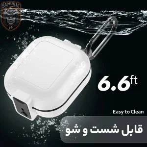کاور سامورایی مدل Quad-38 مناسب برای کیس هدفون سامسونگ Galaxy Buds Live / Buds Pro / Buds 2 / Buds 2 Pro / Buds FE / Buds Core