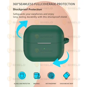 کاور آلتیمیت شیلد مدل Silicone UL مناسب برای کیس هدفون بی‌سیم سامسونگ Galaxy Buds 3 FE