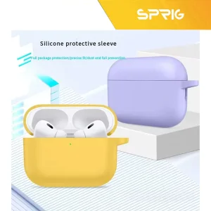 کاور اسپریگ مدل Silicone-SP مناسب برای کیس هدفون بی سیم ایرپاد Airpods pro 3