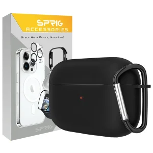 کاور اسپریگ مدل Silicone-SP مناسب برای کیس هدفون بی سیم ایرپاد Airpods pro 3