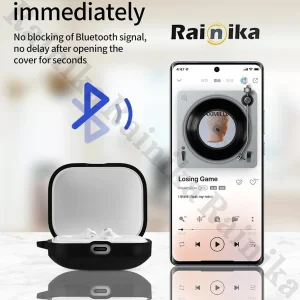 کاور رینیکا مدل Buds5 مناسب برای کیس هدفون شیائومی Redmi Buds 5