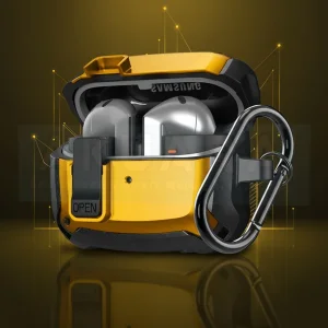 کاور آکوآرا مدل LockShell مناسب برای کیس سامسونگ Galaxy Buds 3 / 3 Pro
