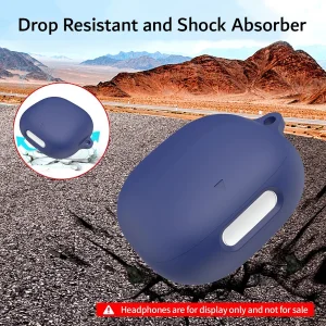 کاور آکوآرا مدل Silicone مناسب برای کیس هدفون بیسیم انکر Soundcore Liberty 4 Pro