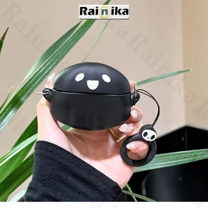کاور رینیکا مدل 4Pro Ghost Bk مناسب برای کیس هدفون سامسونگ Galaxy Buds 4 / Buds 4 Pro