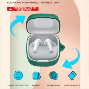 کاور آکوآرا مدل Silicone مناسب برای کیس هدفون بی‌سیم انکر Soundcore R60i NC / P31i