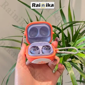 کاور رینیکا مدل Buds Cute Crab مناسب برای کیس هدفون بی سیم سامسونگ Galaxy Buds Live / Buds Pro / buds 2 / buds 2 pro / Fe