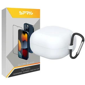کاور اسپریگ مدل Hard Silicon مناسب برای هدفون بی سیم سامسونگ galaxy buds 2 / buds pro / buds live / buds 2 Pro