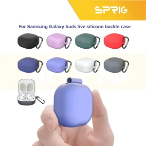 کاور اسپریگ مدل Hard Silicon مناسب برای هدفون بی سیم سامسونگ galaxy buds 2 / buds pro / buds live / buds 2 Pro